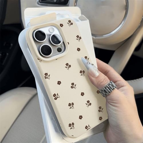 EGHFIXSD Custodia per telefono per iPhone 11 Custodia per iPhone 13 15 14 12 16 Pro Max 14 15 16 Plus Antiurto Morbida Pelle Carino Cuore Fiocco Cover, Bianco IG21, Per iPhone 13Pro Max