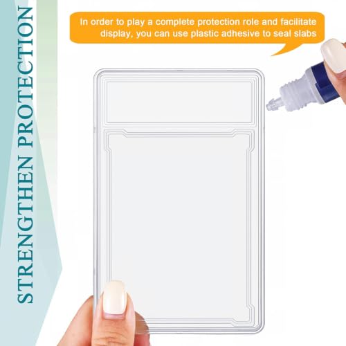 Gersoniel 6 Pack Acrylic Card Case Sleeves Protectors for Trading Cards by Gersoniel - Used condition - Image 6