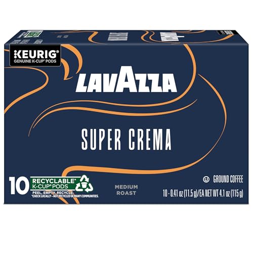 Lavazza Super Crema, Single Serve Keurig K-Cup Pods, Medium Espresso Roast Coffee, 60 Count (6 Packs of 10) - image 5