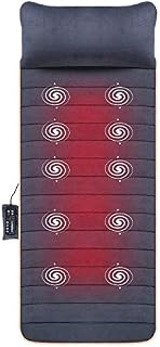 SNAILAX Full Body Massage Mat with Heating, Massage Pad with 10 Vibrating Motors and 4 Therapy Heating pad Full Body Massage Mattress for Relieving Back Lumbar Leg