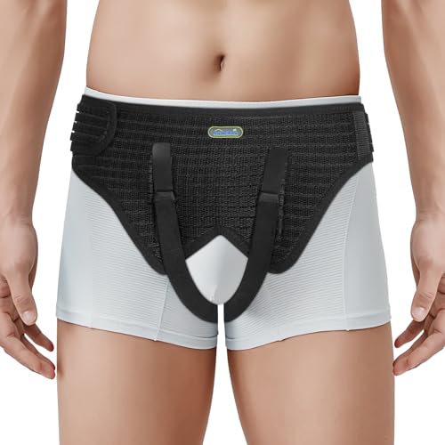 Faja Hernia para Hombre y Mujer, con Almohadillas Ajustables, Mediana miniatura 1