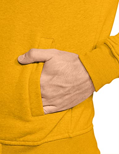 Image of Qube By Fort Collins Men's Fleece Hooded Neck Sweatshirt