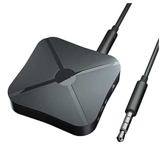 AKDSteel 2 in 1 Wireless Bluetooth 4.2 Audio Transmitter Receiver TV Car Music Receiver Universal Music Adapter for Headphone Speaker