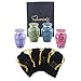 Shades of Marble Classic Keepsake Urns Set of 4 - Token Urns - Keepsake Urn Set - Handcrafted and Affordable Memorial Mini Urns for Ashes - Best Deal