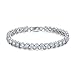 ASHMITA Fashion Tennis Bracelet for Women,Cubic Zirconia Platinum Plated Bracelet of Luxury Shining Gift Jewelry