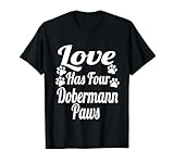 Parfait pour tous ceux qui aiment leur Dobermann. Inscription amusante pour amoureux des chiens, chiot, maman, propriétaire, papa