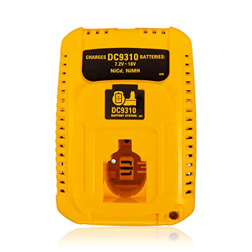 FLAGPOWER 18V DC9310 Fast Battery Charger for Dewalt DW9116 DC9320 DC9319 7.2V-18V XRP NI-CD NI-MH Battery DC9096 DC9098 DC9099 DC9091 DC9071 DE9057 DW9096 DW9094 DW9072 - Thumbnail 3