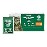 by Amazon Aliment Complet Pour Chats Adultes Sélection à la Viande en Sauce, 4.8 kg, 48 ...