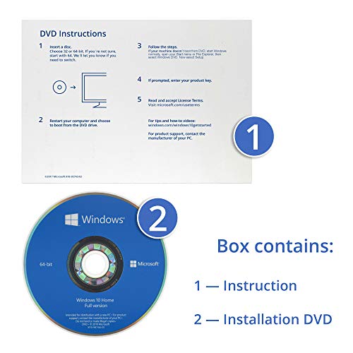 Windows 10 Home OEM 64-Bit | Lifetime License | DVD - Thumbnail 2
