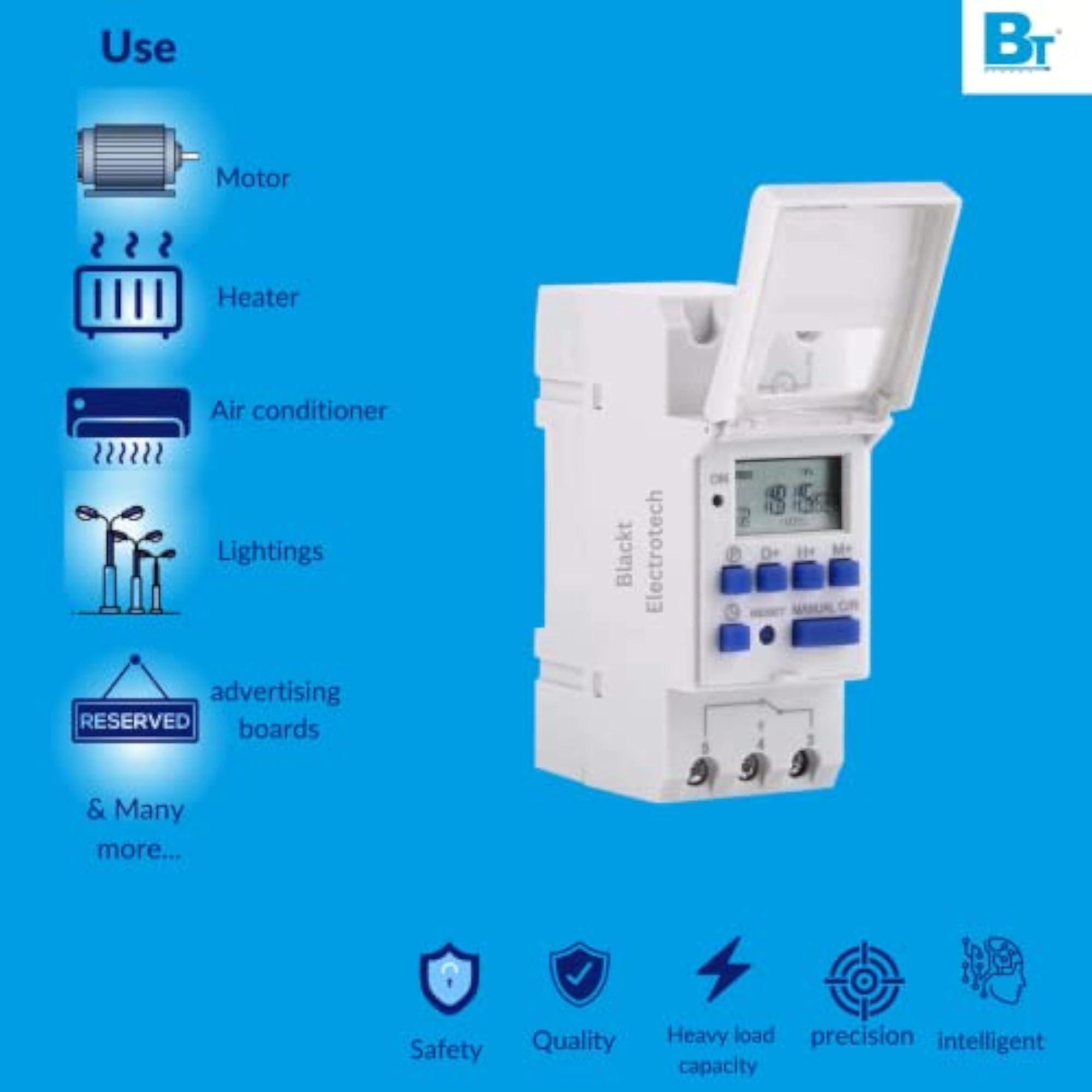 Digital LCD Display Programmable Control Counter Timer Relay Switch