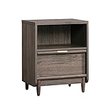 Sauder International Lux Night Stand, Fossil Oak finish