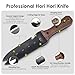 PERWIN Hori Hori Garden Knife, Garden Tools with Sheath for Weeding, Planting, Digging, 7