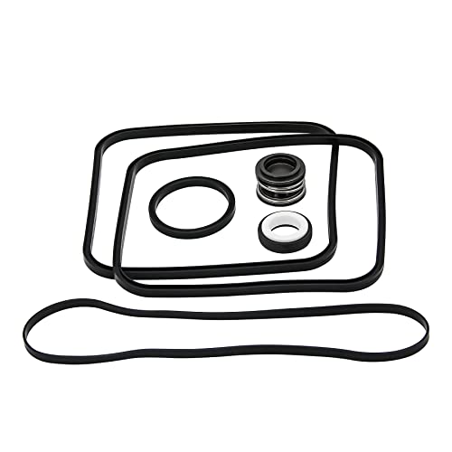 Ganivsor Super Pump Seal for Hayward Go Kit 3. Part with Gaskets & Shaft Seal. Fits All SP1600, SP2600 in Regular, X, VSP Models. SPX1600TRA SP1600Z2 PS-201 SPX1600R SPX1600S SPX1600T (pack/2+1+1+1)