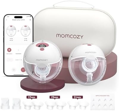 مضخة حليب كهربائية لاسلكية Momcozy M5 للأمهات العاملات