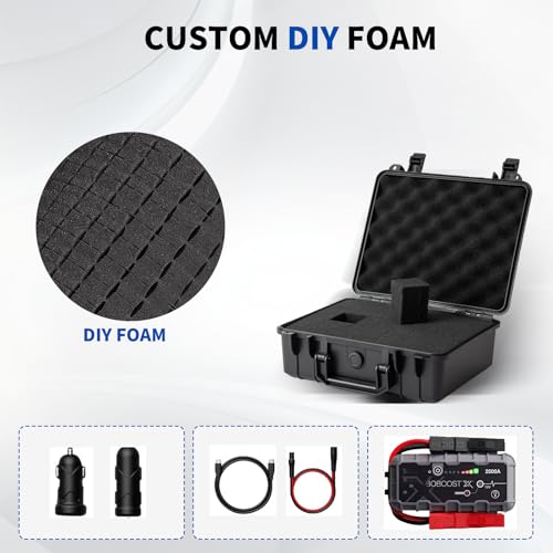 Case Compatible with NOCO Jump Starters, Case for Boost HD GB40/50/70/Boost X GBX75 UltraSafe Lithium Jump Starter Box - Additional View