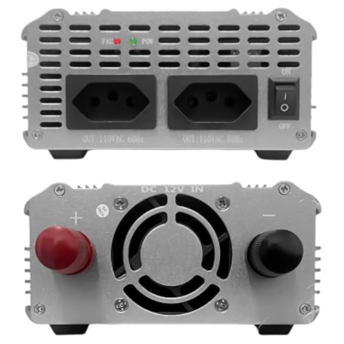 Inversor de Tensão 4000w inversor de energia 12v 110v transformador conversor de tensão onda modific