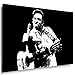 Produktbild Kunstdruck Johnny Cash Bild Leinwandbild fertig auf Keilrahmen/Leinwandbilder, Wandbilder, Poster, Pop Art Gemälde, Kunst - Deko Bilder