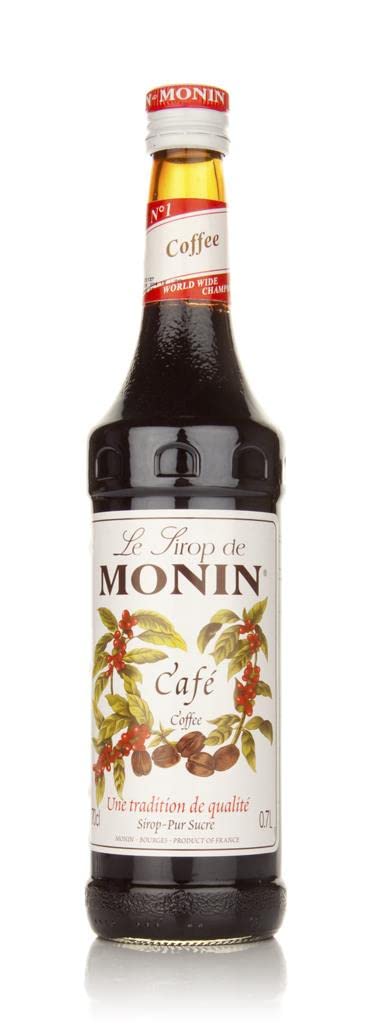 MONIN Sirop de Café pour Cocktail, Cappuccino et Chocolat Chaud - Arômes Naturels - 70cl