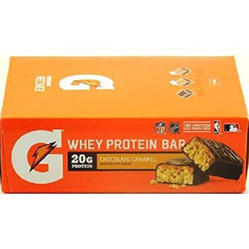 Product Of Gatorade Recover, Whey Protein Bar Chocolate Caramel, Count 12 - Nutrition Bar With Protein / Grab Varieties & Flavors #TOP1