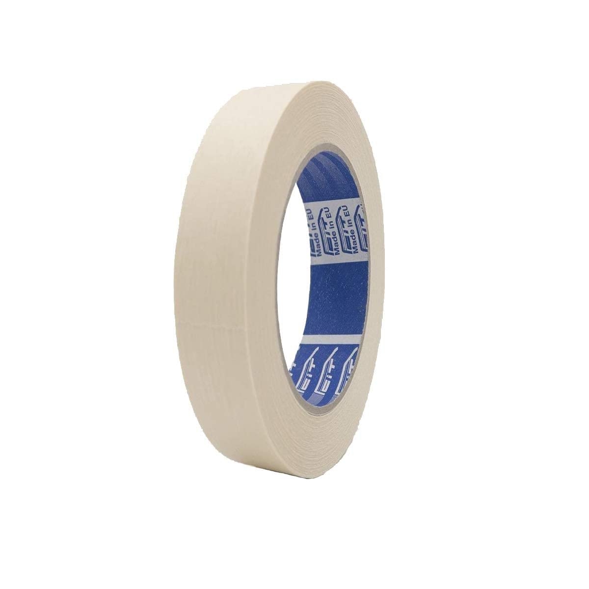 ACIT Cinta de carrocero para pintar, cinta de papel para enmascarar, Masking Tape, cinta de pintor, excelente adhesión (16 Rollos 19 mm)