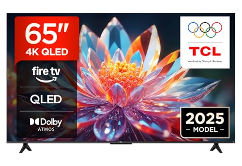 TCL 65T6C 65'' QLED TV 4K HDR, Fire TV (Dolby Vision e Atmos,...