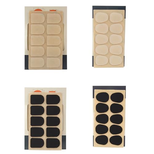 Lot de 10 coussins d ' embouchure flexibles en silicone de qualité supérieure pour saxophone et clarinette, facile à nettoyer – vue 5