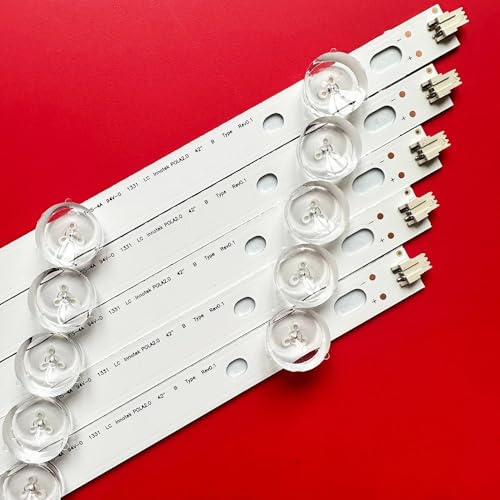 Kit barra repuesto T420HVN05.0 y tiras LED para reparación de pantallas 42LN5750 3