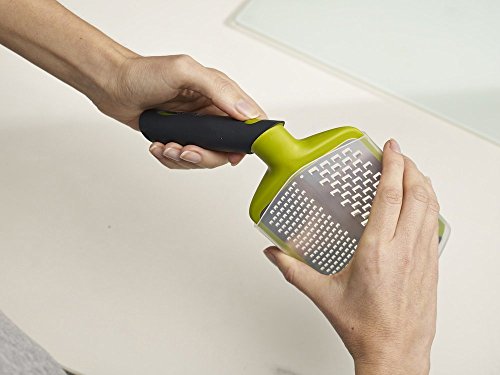 Joseph Joseph Twist – 2-in-1 Reibe, grob und fein, spülmaschinenfest - Grün – Ansicht 4
