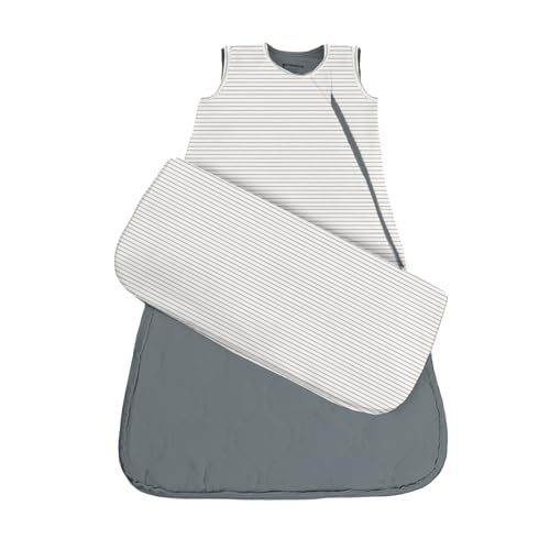 Image of GUNAMUNA gunamuna Unisex Baby, Toddler Wearable Blanket, Sleeping Bag Bamboo Rayon, Sleep Sack with Diaper Zipper, 1.0 TOG