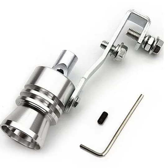 Guance Universal Turbo Sound Whistle for Car & Bike Exhaust – Large Size | Blow Off Valve Sound Simulator Muffler Pipe | Compatible with Most Vehicles