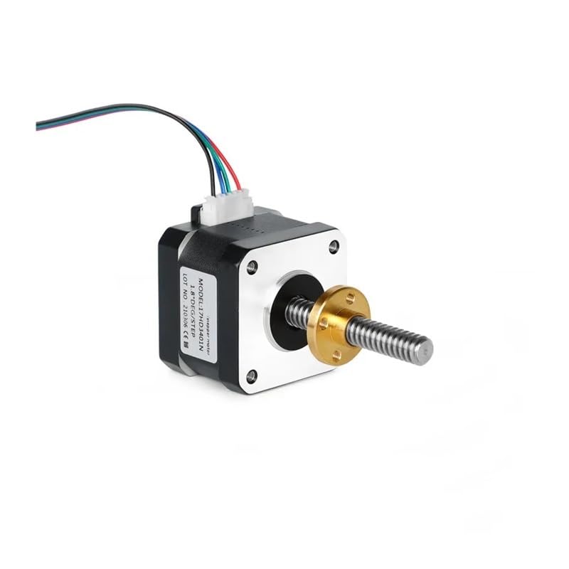 POWTAXBJGD Linear Stepper Electronic Starter NEMA 17 Stepper Electronic Starter with Lead Screw 50-100mm Tr8*2 2mm Lead 2mm Pitch(70mm Tr8-2)