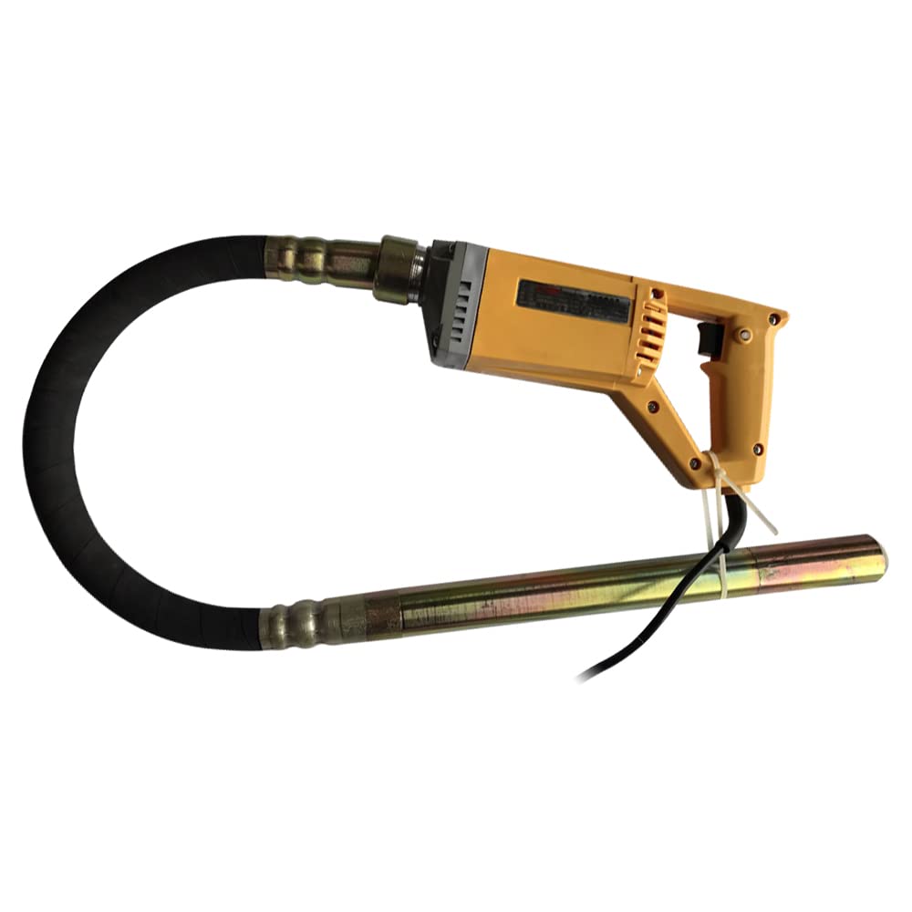 Vibratore per calcestruzzo 800W/1300W bottiglia vibratrice vibratore per calcestruzzo con tubo vibratore interno vibratore a bottiglia lunghezza 1/1,5 m compattatore per calcestruzzo diametro della