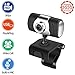 Price comparison product image Full HD Webcam with Microphone - USB 12 Megapixel Live Calling Streaming Video Camera for Computer Conferencing, Windows 10 PC/Mac, Laptop, Desktop, Online Work Game, Home Distance Learning (Black)