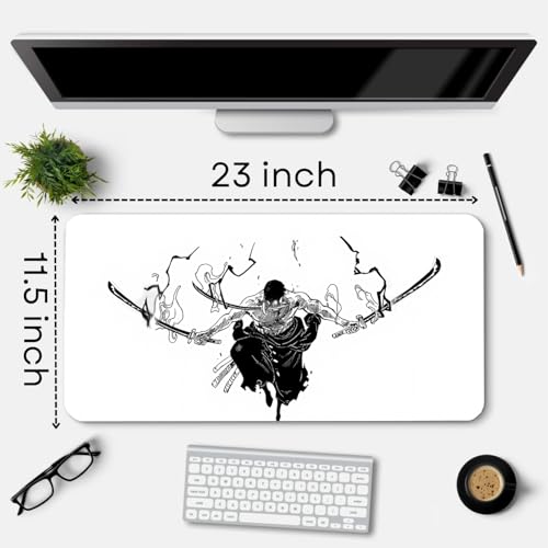 Image of Anime fearturing Large Gaming Mouse Pad, Extended Desktop Mat, 58 x 28 cm (DS 11)