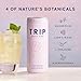 Trip Mindful Blend, Lightly Sparkling Adaptogen Seltzer, Mocktail w/ 120mg Magnesium Citrate with Ashwagandha, Lions Mane & L Theanine, No Added Sugar, Vegan, Original Variety Pack, 12 Oz, 12Pk