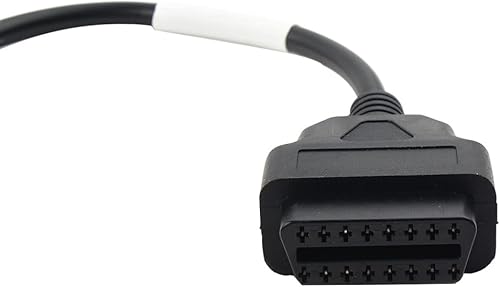 Miniatura 3 de LIRU OBD2 - Adaptador de conector de herramienta de diagnóstico de 4 pines, adaptador de escáner para Ducati Monster 696 09-14, 796 10-14, 1100 evo