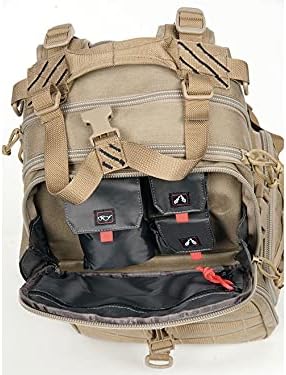 G.P.S Tactical Range Backpack, Black, Large