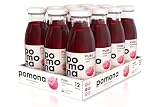 Pure Pomegranate Juice, 8.4 Ounce Bottle (Pack of 12), Cold Pressed Organic Juice, Non-GMO, No Sugar Added, Not from Concentrate, Gluten Free, Kosher Certified, Preservative Free