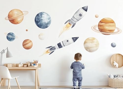 Vinilo Decorativo Espacial para Niños 40.64x40.64 cm miniatura 3