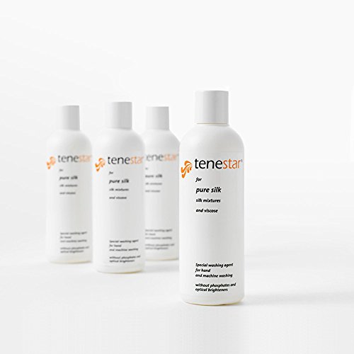 LilySilk Silk Tenestar Special Washing Detergent Liquid for Silk Fabric Products Laundress Delicate Wash One Bottle,8.1 fl. oz.– 16 Loads