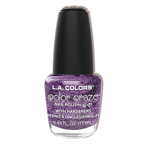 L.A. COLORS Color Craze Nail Polish, Razzle CNP553