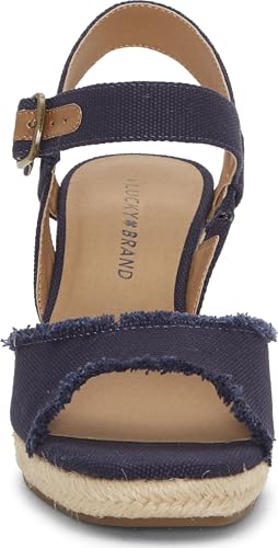 Image of Lucky Brand Women's Mindra Espadrille Wedge Sandal