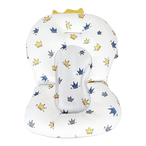 Image of Baby Bath Pad,Adjustable Newborn Toddler Bath Cushion Infant Support Seat Pillow for Bathtub