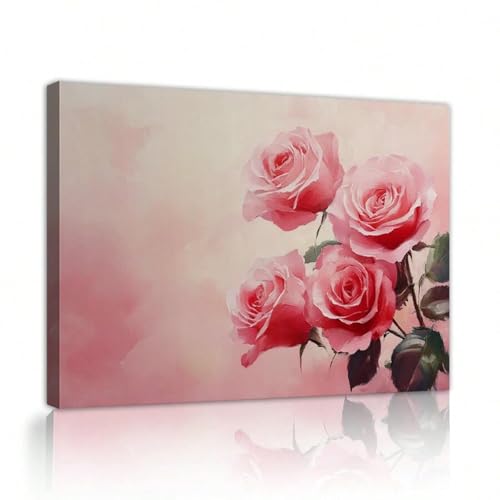 Impressions sur toile romantiques de roses pour offrir une note de poésie à votre décoration
