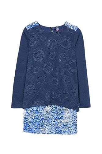 Robe Desigual CHARLETOWN 7/8ANS colorée avec motifs géométriques et finitions soignées