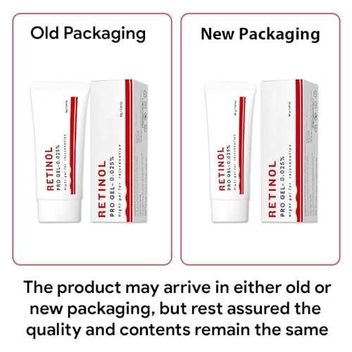 Image of Retinol Pro Gel 0.025 Vitamin A Fine Lines, Sun Spots, Anti-Aging (40 Gram / 1.41 Oz)