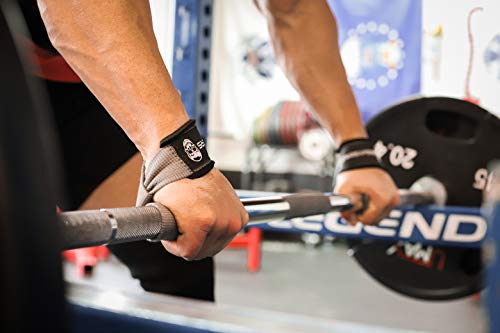 Image of Gymreapers Lifting Wrist Straps for Weightlifting, Bodybuilding, Powerlifting, Strength Training, & Deadlifts - Padded Neoprene with 18 inch Cotton