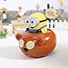 YOLOPARK Minions Despicable Me Toy Car,2.75 Inch Mini Bob & Tim Pull Back Car with Sound,Birthday Party Favor Gifts for Toddler 3 4 5 6 7 Year Old