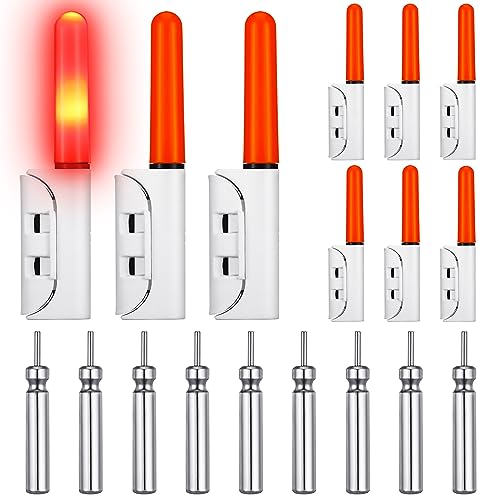 Aoreun Nachtlicht Angel Set 5 Stück - LED Bissanzeiger Für Nachtangeln