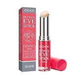 EELHOE Retinol Eye Stick - Eye Cream for Dark Circles and Puffiness, Bags Under Eyes Treatment, Korean Brightening Eye Reduces Fine Lines Eye Cream (1 PC)